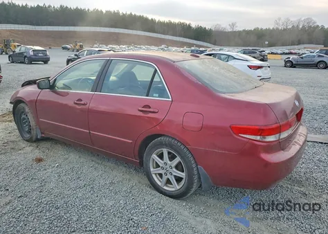 2004 Honda Accord Ex из США, поврежденный, VIN 1HGCM66844A085766